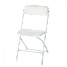 HIRE ONLY!! WHITE chairs birthday wedding party event bbq foldable Not for SALE!