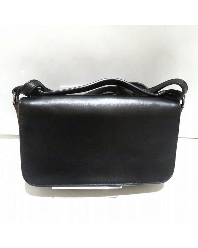 Pre Loved Dsquared2 Icon Crossbody Bag Black Leather Crossbody Bags