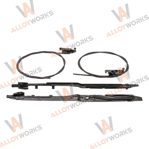 Sunroof Glass Cables+Track Assembly Set FIT 2015-20 Ford F150 F250 F350 5.0/6.2L - Picture 1 of 6