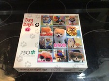 Buffalo Dog Days Boo Collage The Worlds Cutest Dog 750 Piece Jigsaw Puzzle NEW