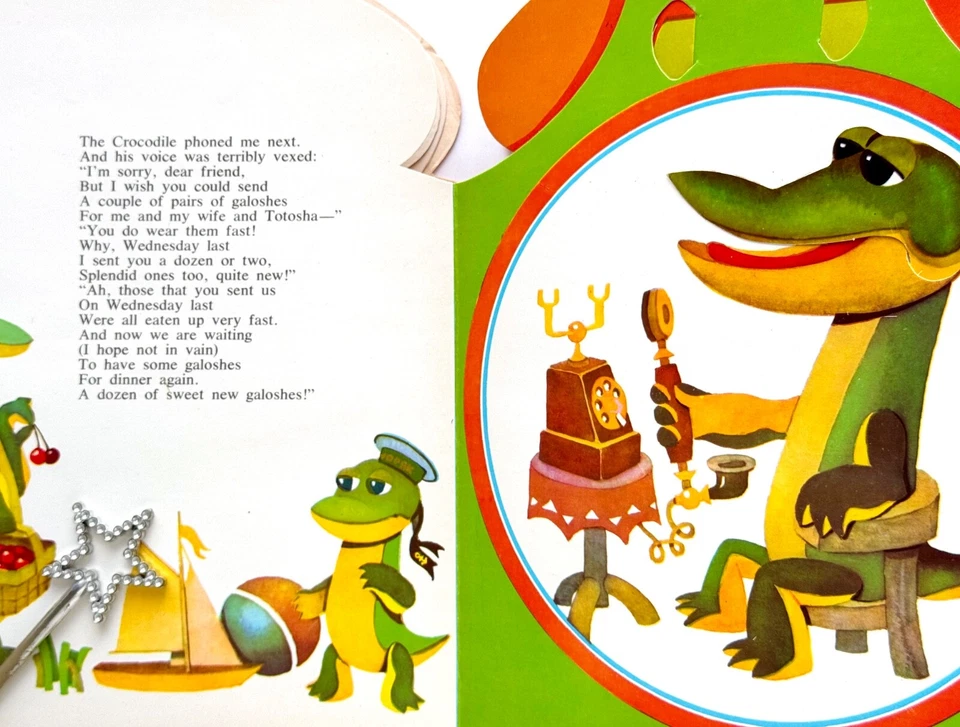 The Telephone Korney Chukovsky Pop Up Book, Illustration Valentin Karpovich - Image 4 of 4