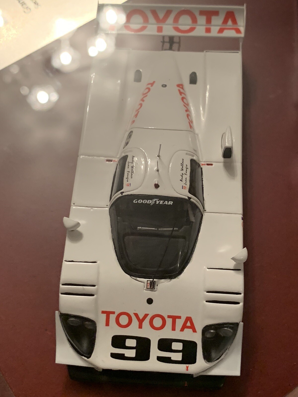 VERY RARE TSM MODEL 1/43 TOYOTA EAGLE MKIII 2 CAR SET: Signed By  