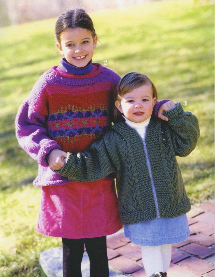 Reynolds Kids Knitting Pattern Book 82044 Dover & Utopia Favorites for Children - Image 2 of 4