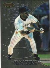 1997 Bowman's Best #23 Eric Young Colorado Rockies