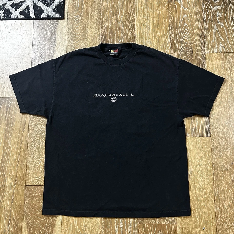 Винтажная футболка с аниме Dragon Ball Z Goku Vegeta Trunks DBZ 2002 размер XXL - Изображение 4 из 4