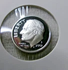 2002 S SILVER Proof Roosevelt Dime US Mint FROM PROOF SET