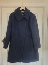 BHS Dark Blue Warm Winter Coat Size 16