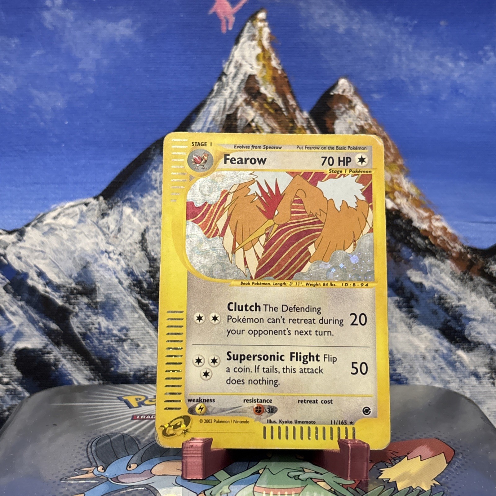 Fearow - 11/165 Pokemon Expedition - WOTC Holo E Reader HP