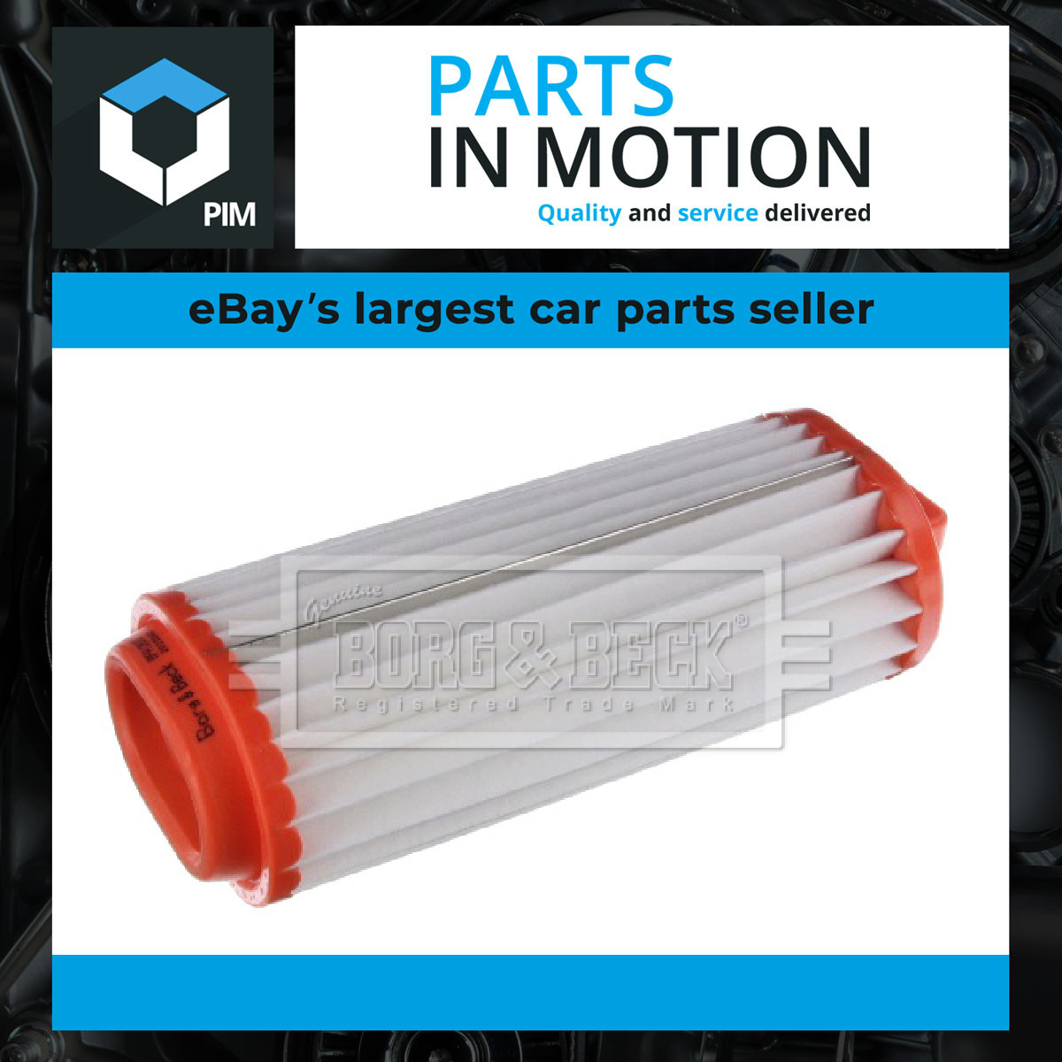Air Filter BFA2612 Borg & Beck 28113B9500 Genuine Top Quality Guaranteed New