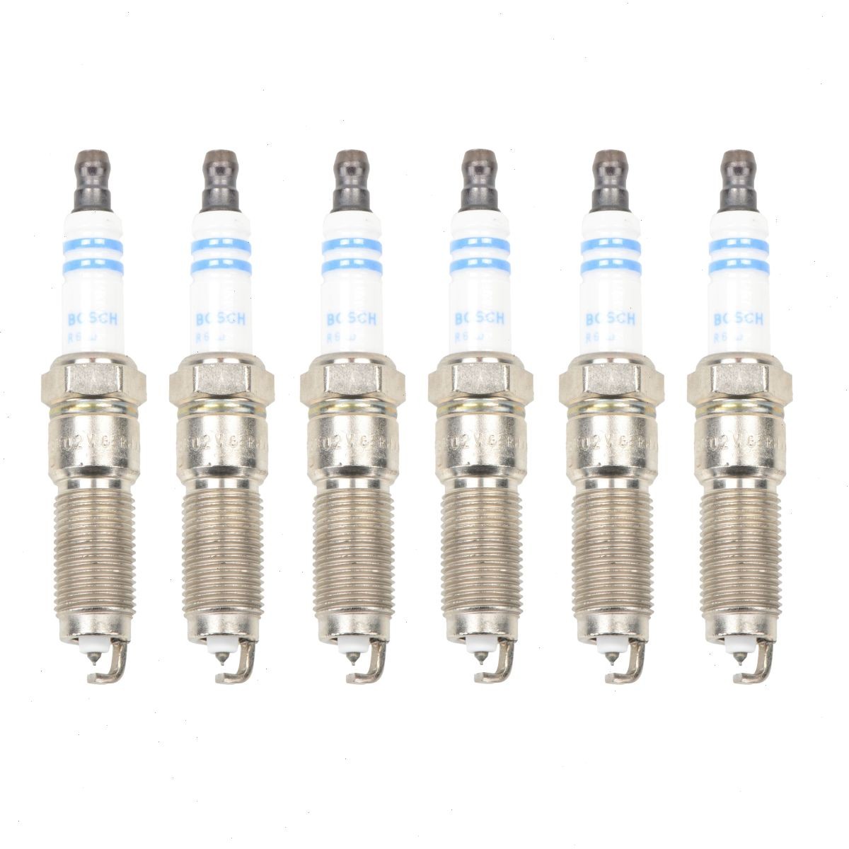 6 pc Bosch Double Platinum Spark Plugs for 2001-2010 Dodge Grand Caravan cb