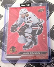 2023-2024 Upper Deck Series 2 Red Outburst Jason Dickinson #289 /25