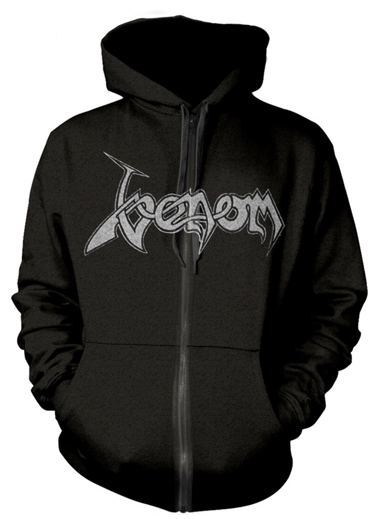 Venom Black Metal Zip Up Hoodie NEW OFFICIAL | eBay