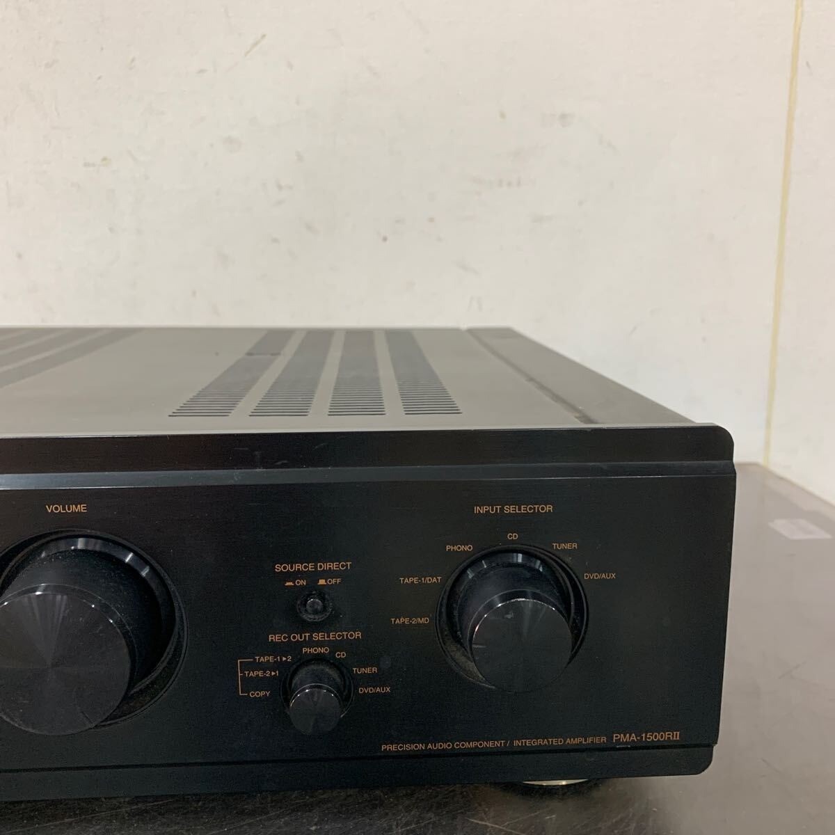 JUNK DENON PMA-1500RII Premain Amplifier Black From Japan | eBay