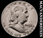 1952 Silver Franklin Half Dollar - Scarce  Better Date  No Reserve  #G8007