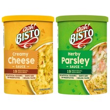 Bisto Sauce Mix Selection 170g Herby Parsley Cheese, No Artificial Colours