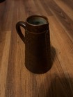 Brown Stoneware Pitcher - Numbered, Antique, Collectable, Rare — photo 2