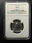 1960-P 25C Silver Washington Quarter - NGC PF65 Very Nice Coin. Free Shipping