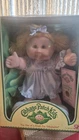 Cabbagepatch Kids 1980s Vintage Blonde Hair Doll with Blue