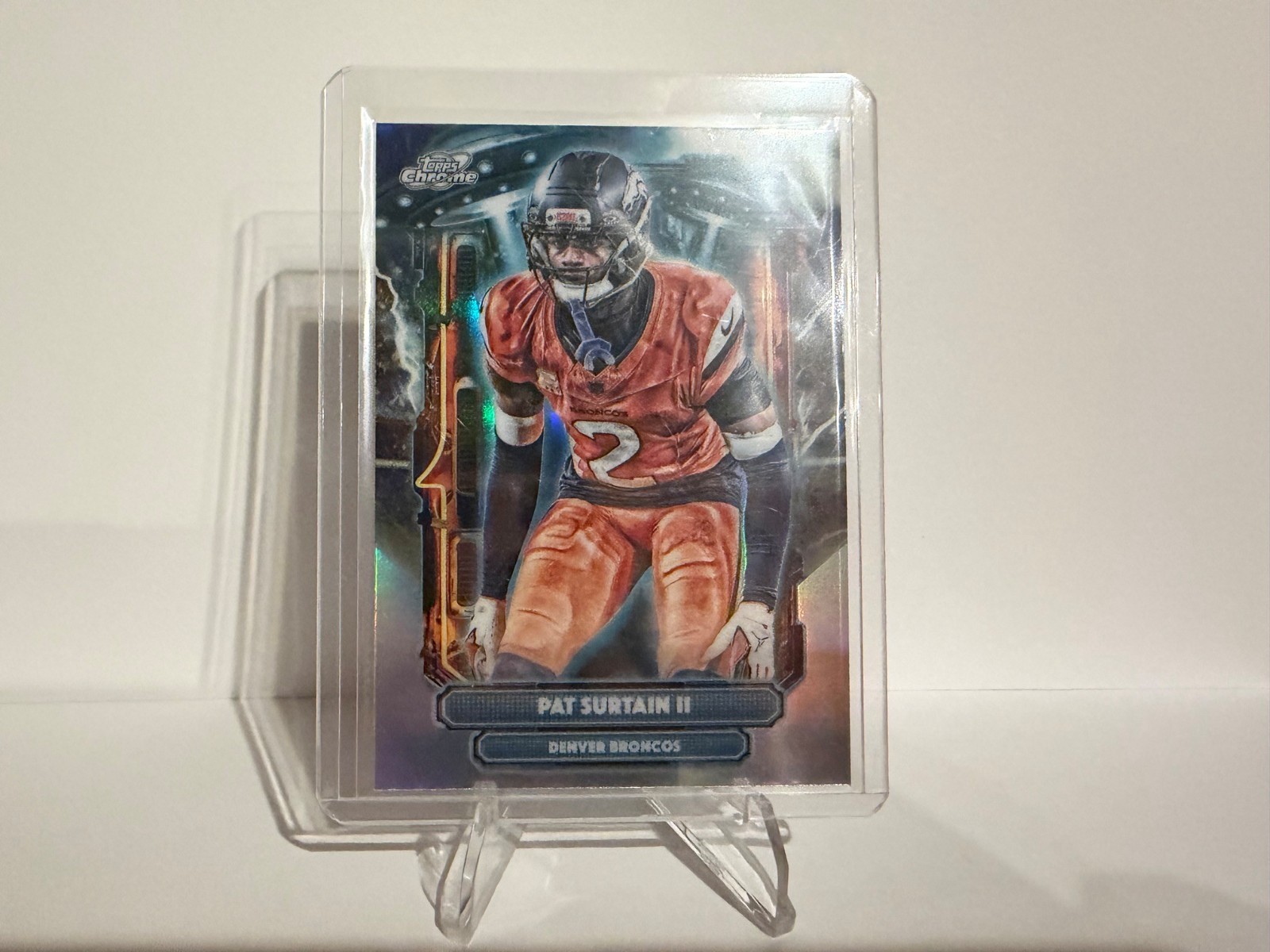 2025 Topps Chrome Cosmic #ET-22 Patrick Surtain II Extraterrestrial Talent