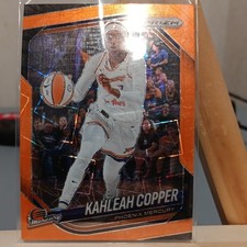 Panini 2025 Prizm WNBA Kahleah Copper Phoenix Mercury Orange Prizm #62