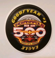 Vtg. May 24th 1998 Goodyear Eagle 82nd Running Indianapolis 500 Sticker / Decal