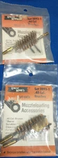 2 PACKS OF 2 UNCLE MIKE'S 45 CAL BRUSHES #2893-1  10X32 THREAD 4 BRUSHES TOTAL