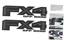 FX4 Off Road Decal Replacement Premium Series BLACK and Metallic Finish 