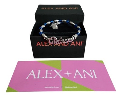 Alex And Ani Vintage Sixty-Six Disney Parks Celebrate Wrap Bracelet With Box