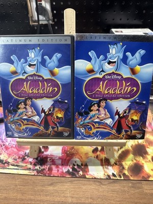 Aladdin - 2-Disc widescreen Special Platinum Edition (DVD, 2004) w