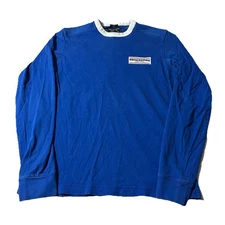 Vintage Y2K Abercrombie & Fitch Moose Long Sleeve Ringer Shirt Size Small 