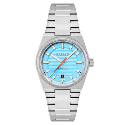 Cadola Lydden Hill Automatic Mirror Blue Men's Watch - Brand New
