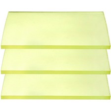 Leather Craft Punching Pad 3 PCS 7.9x5.9 Inch Rubber Mute Board Mat Stamping