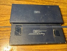 2 sets Cross Chrome Century Pen Mechanical Pencil Set in Box No.3501