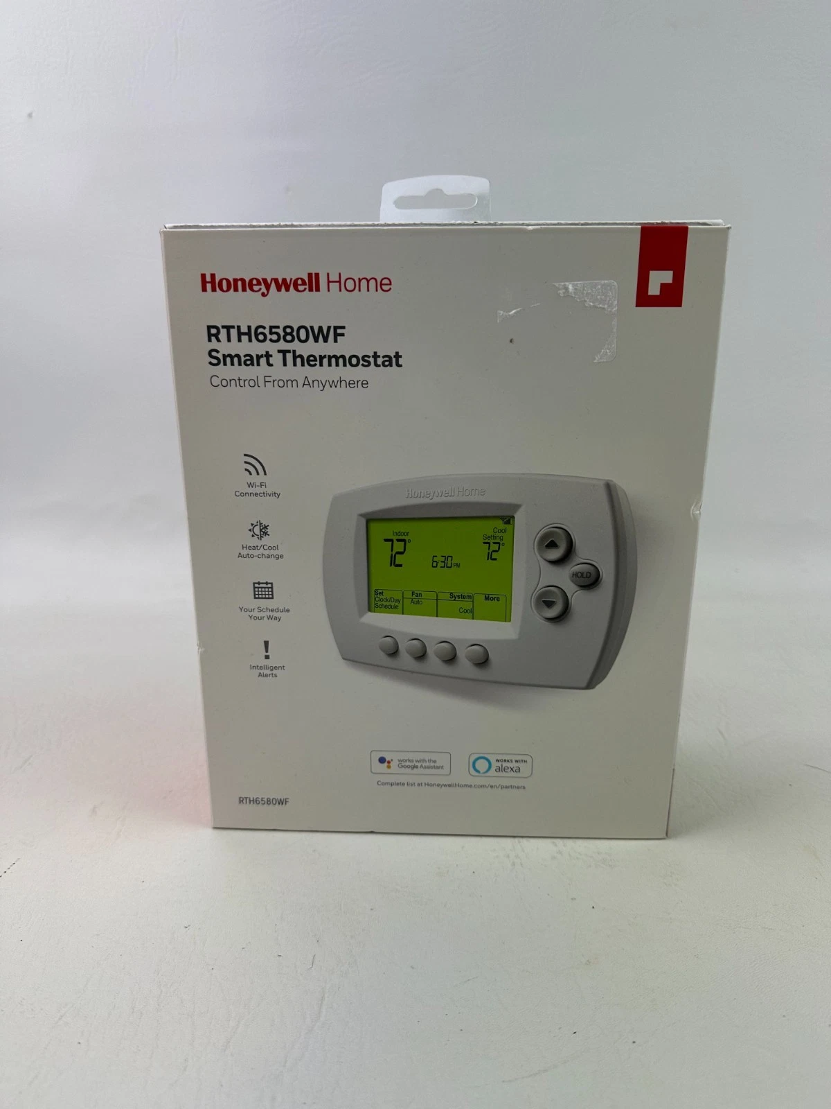 Honeywell RTH6580WF Wi-Fi 7-Day Programmable Thermostat White