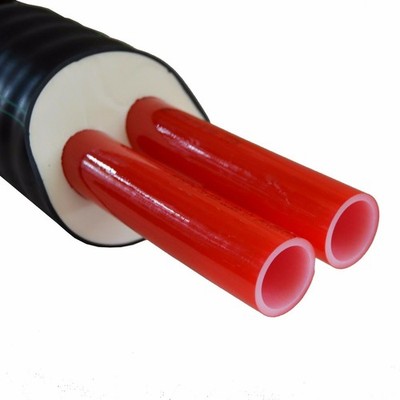 Fernwärmeleitung Erdleitung Doppelrohr Flexrohr H-32+32 plus 3m