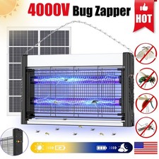  NEW Solar Bug Zapper Outdoor, USB Rechargeab...