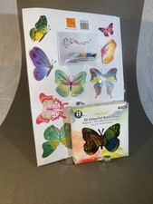 Walplus colorful 3D Butterflies Kids Wall Sticker Self Adhesive Decor 98 