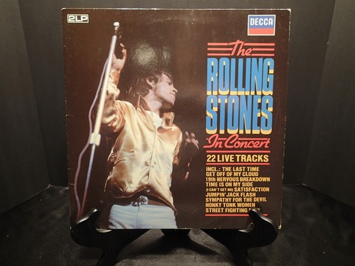The Rolling Stones - In Concert- Double LP Compilation Decca 6399-321/2 Holland