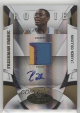 2009 Certified Freshman Fabric Signatures Mirror Gold 17/25 Darren Collison kx2