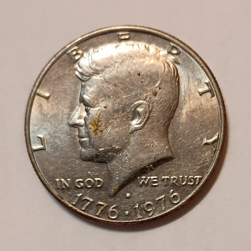 1776-1976 Kennedy Half Dollar Bicentennial 50C Business Strike Philadelphia