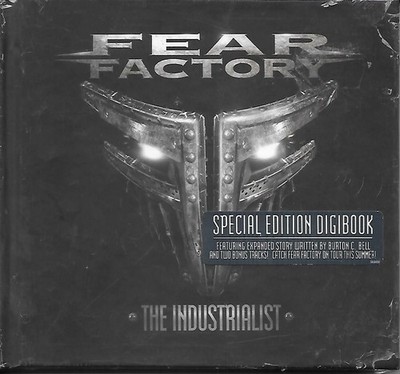 FEAR FACTORY-THE INDUSTRIALIST SPECIAL EDITION DIGIBOOK CD NEW SEALED