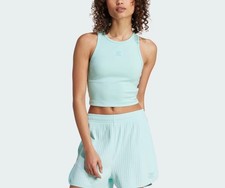 NWT Women  s Adidas Essentials Ribbed Tank Top S MSRP 35