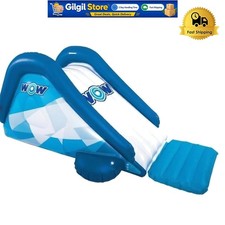Cascade Design Inflatable Slide with Water Sprinkler - Family Fun in Your Pool