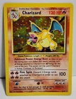 Vintage Holofoil Rare Charizard Base Set 04/102 Pokemon Card Ungraded 1999