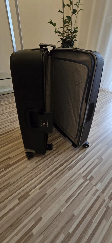 Samsonite S'Cure Spinner Gr.M, 79 Litr.  69/49/29 cm Schwarz + Schutzhülle - Bild 4 von 4