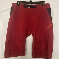 Bontrager Red Athletic Rhythm Mountain Shorts Size 32, Model 13755, Hiking Camp