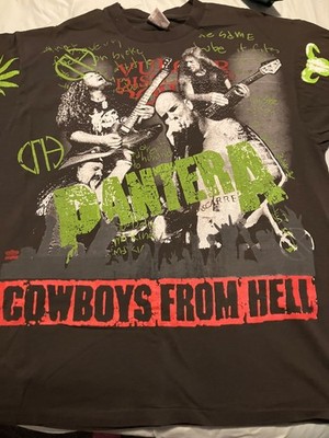1992 Pantera Cowboys from Hell vintage T-Shirt | eBay