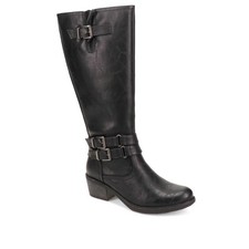 Pavers Triple-Buckled Long Boots - Size