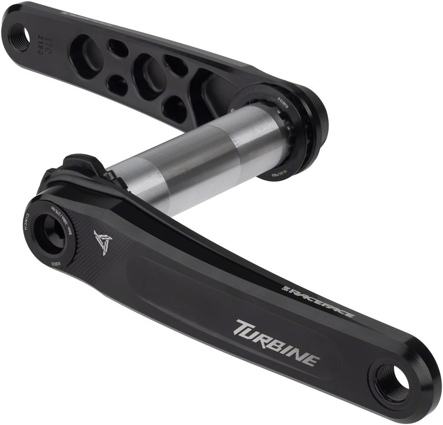 Turbina Race Face MTB Mountain Bike 1x manovella bracci 136mm mandrino x 160mm nero
