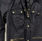 Tommy Hilfiger  Sz S Black Jacket Coat ExcL Preowned VVGC Still W/ Zipper Cover — photo 6